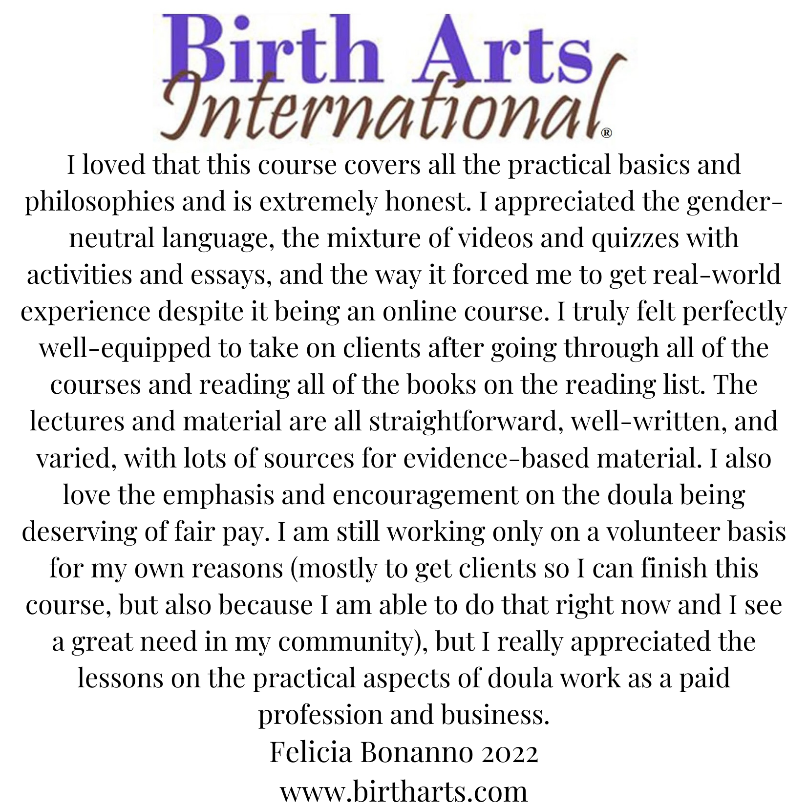 doulas support birth